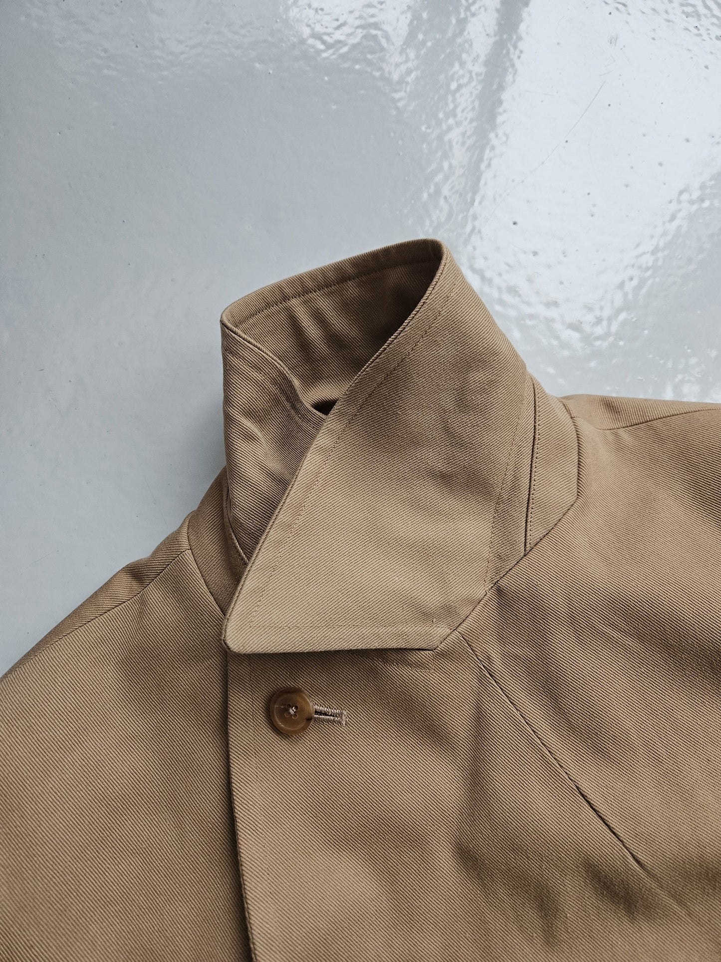 Yohji Yamamoto Y's double breasted reefer jacket peacoat