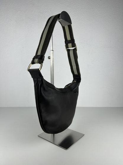 Vintage Gucci leather shoulder bag