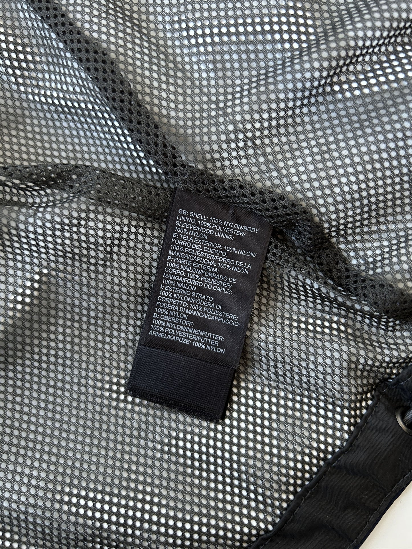 The north face hyvent membrane hooded shell rain jacket