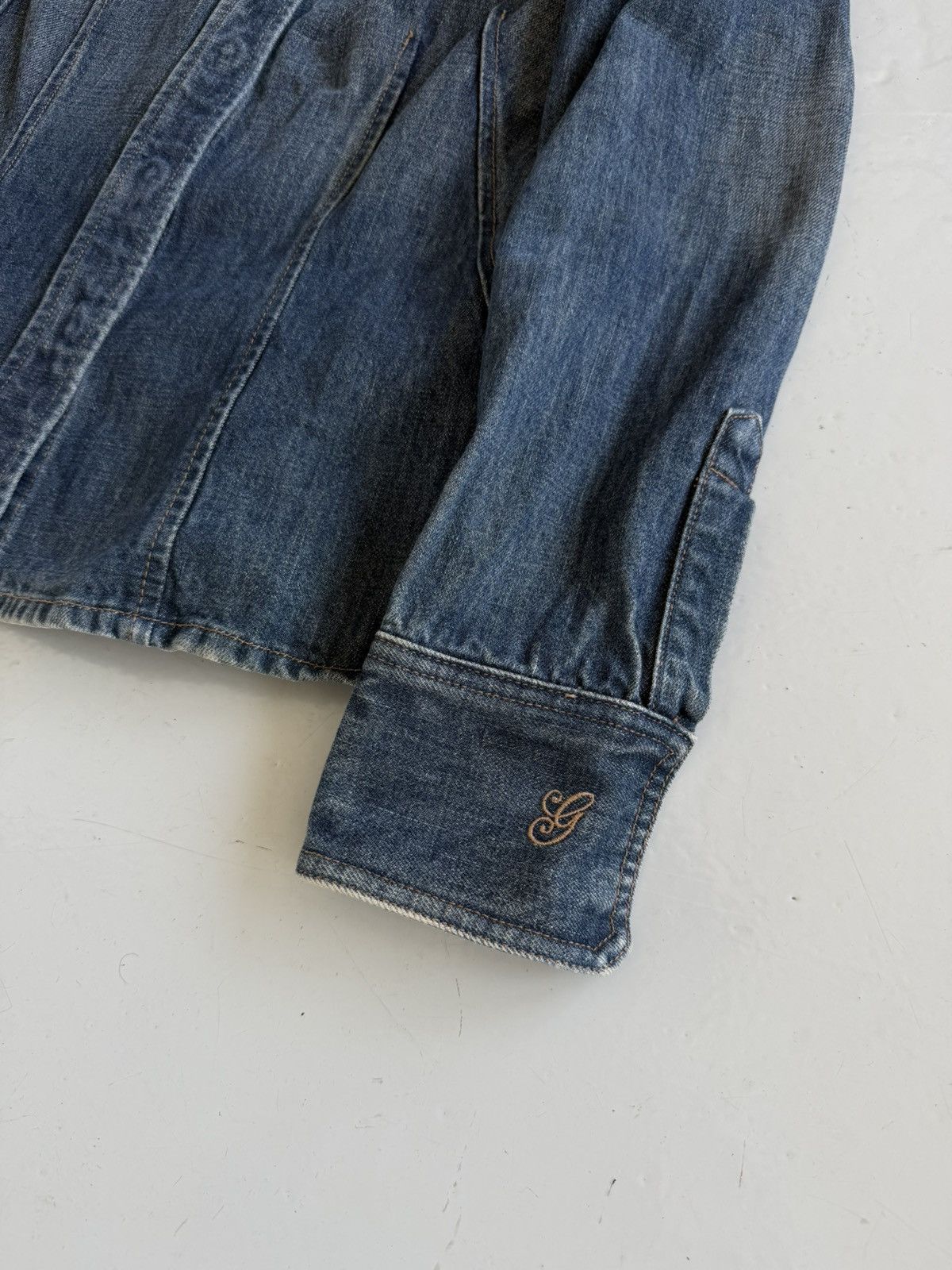 AW2001 Gucci Tom Ford era denim overshirt jacket