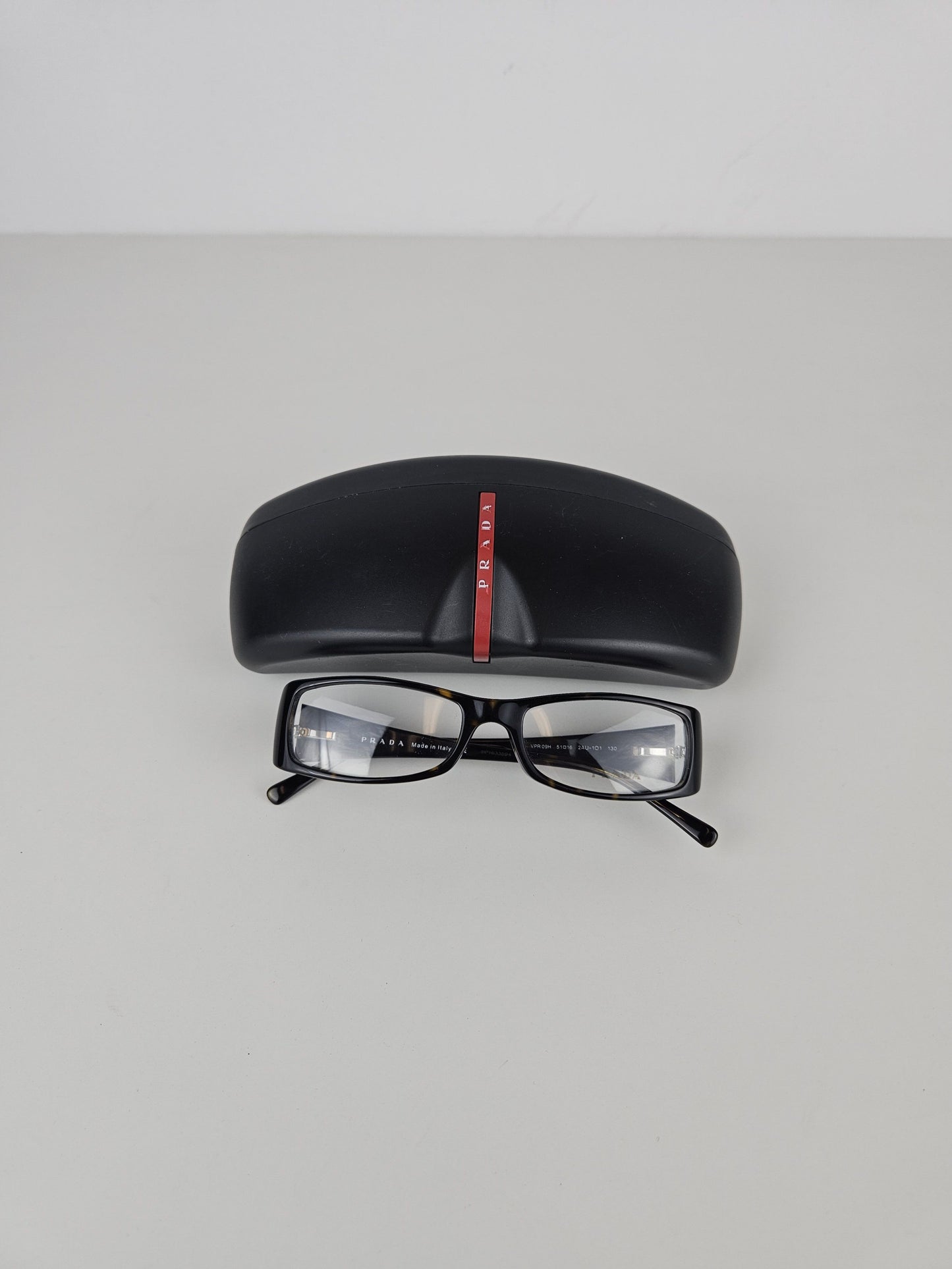 Vintage y2k prada star studded office siren glasses