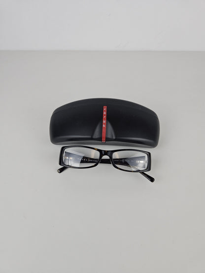 Vintage y2k prada star studded office siren glasses