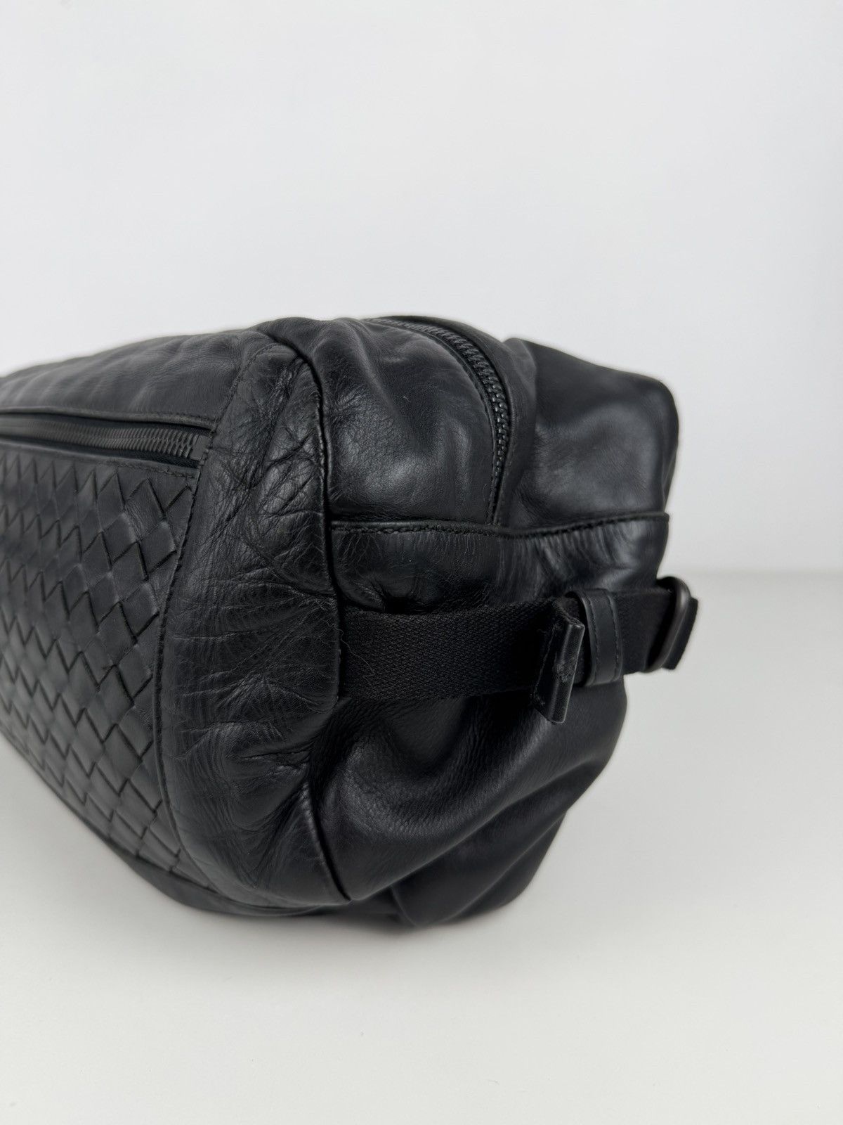 Bottega Veneta intrecciato leather bum bag