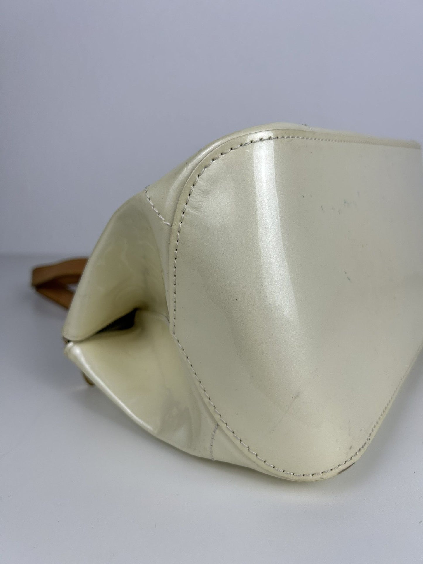 Louis Vuitton vernis monogram rosewood handbag