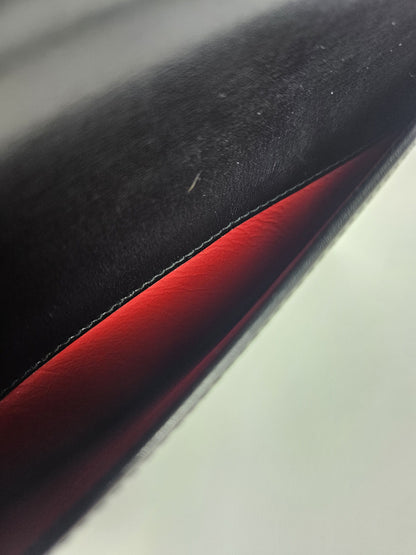 Vintage 80s Gucci lady lock box leather handbag