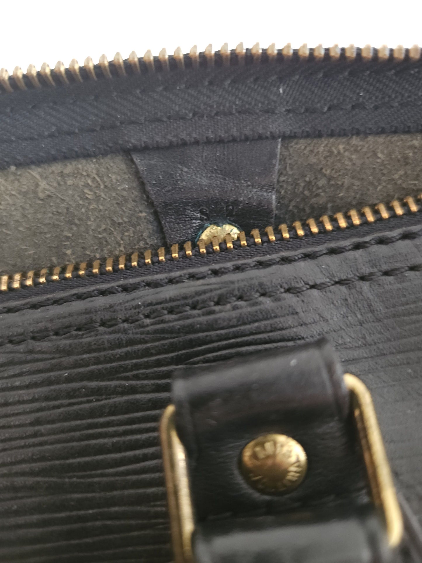 Vtg 80s Louis Vuitton epi leather speedy 30 mini boston bag