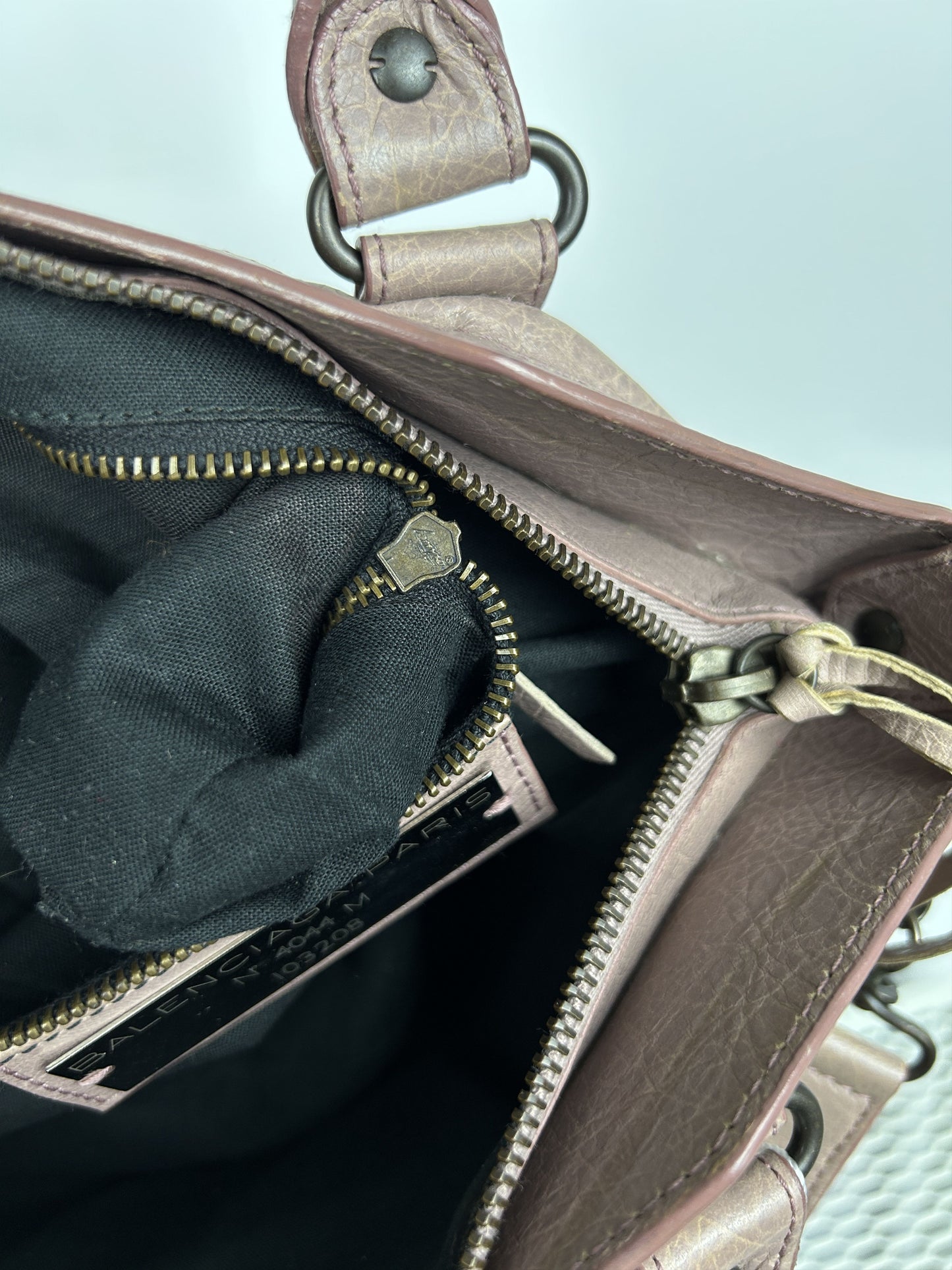 Balenciaga first bag in lilac