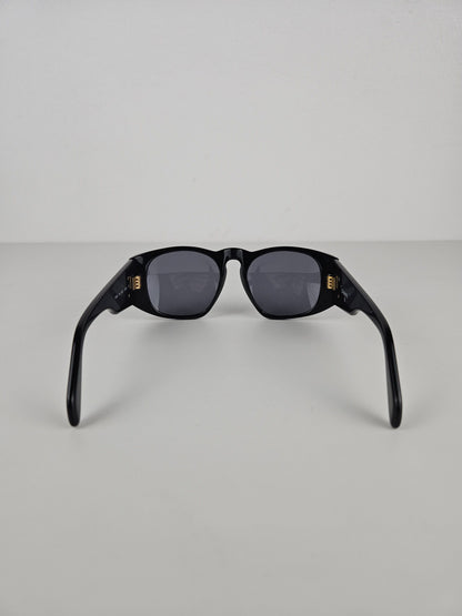 Vintage 90s Chanel 0004 10 oversized CC logo sunglasses