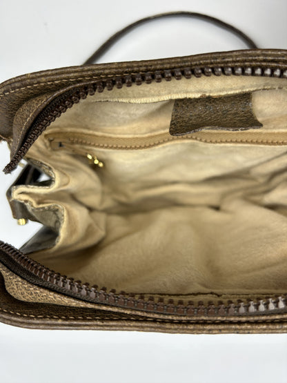 Vintage 80s Gucci GG monogram shoulder/ crossbody bag