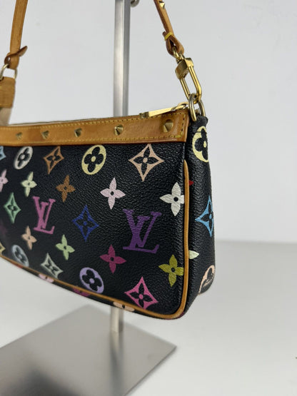 Louis Vuitton x Takashi Murakami pochette accessoires multicolor