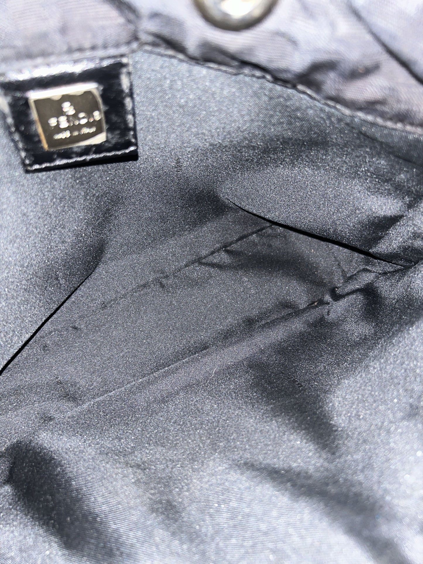 Vintage y2k fendi ff zucchino monogram tote bag