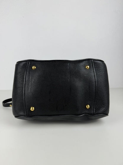 Miu miu madras leather mini boston bag