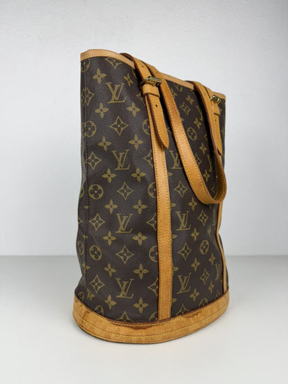 Vintage Louis Vuitton monogram bucket GM