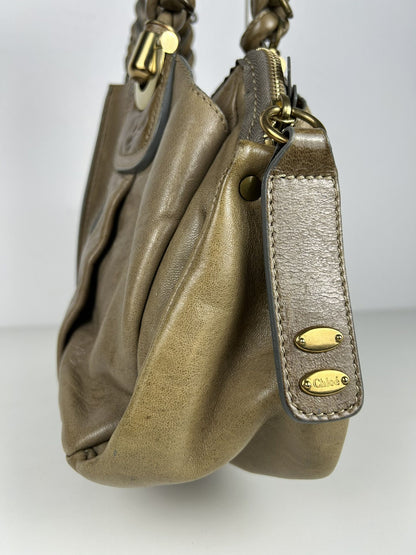 Vintage y2k chloe heloise leather handbag