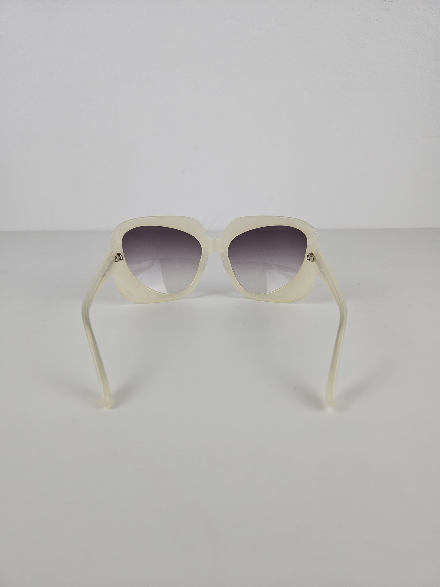 Hussein Chalayan 75-HC02 oversized space age sunglasses