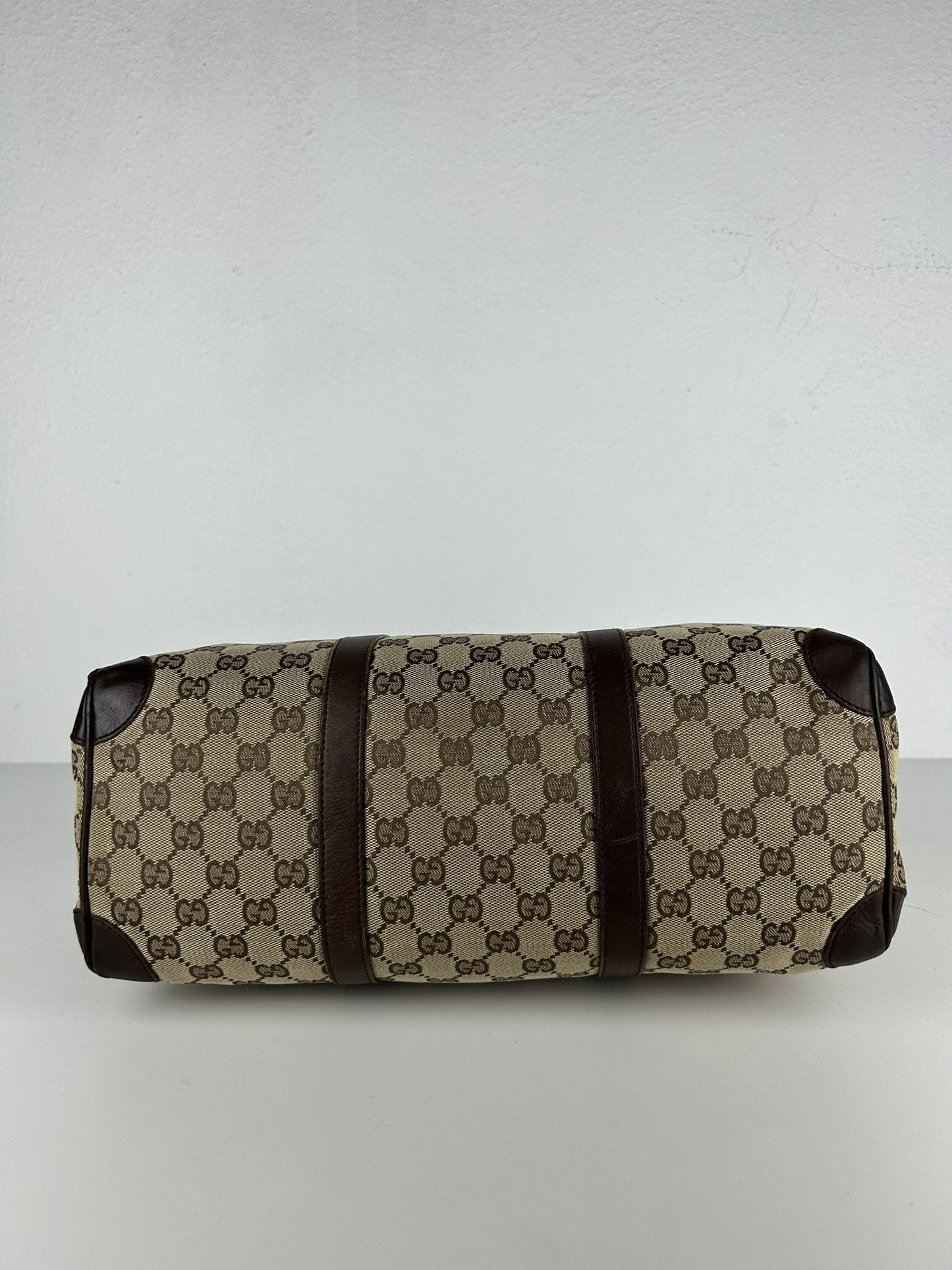 Gucci GG monogram canvas mini bowling bag