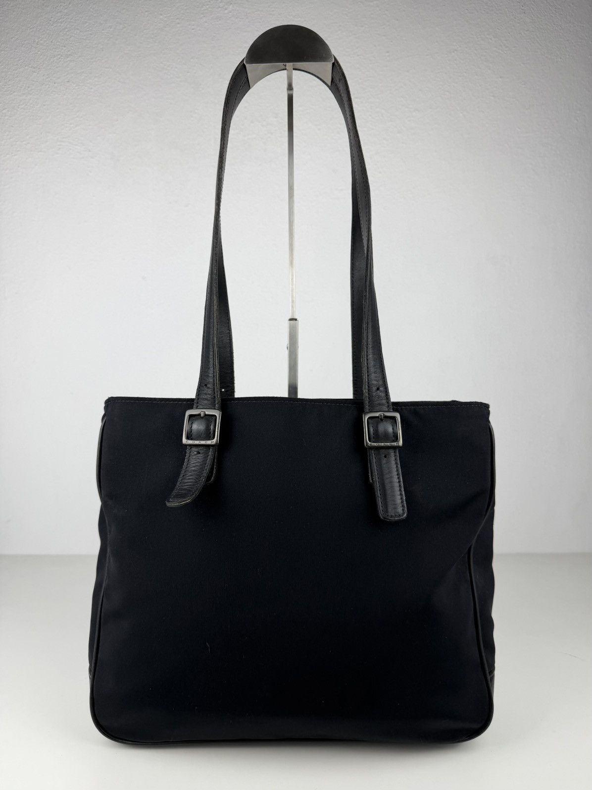 Coach neoprene and leather tote