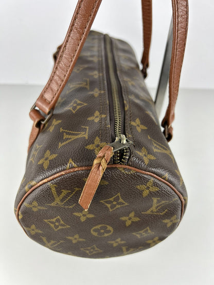 Louis Vuitton monogram papillon 30 mini boston bag