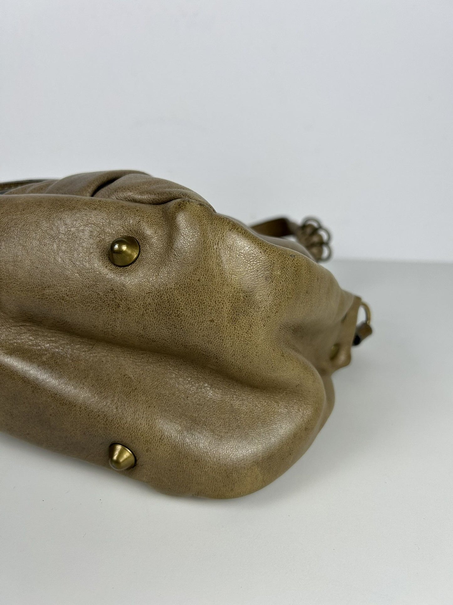 Vintage y2k chloe heloise leather handbag