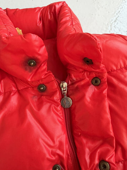 Vintage moncler puffer jacket with badge