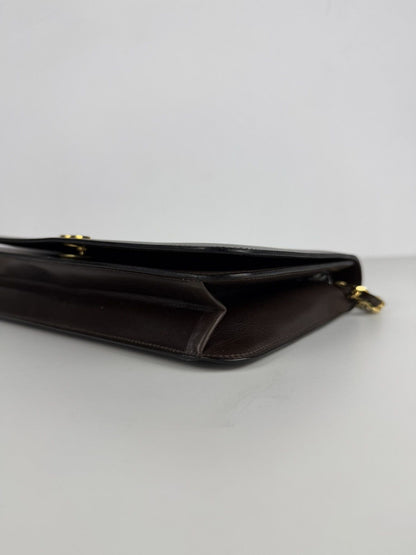 Vintage Chanel CC flap handbag