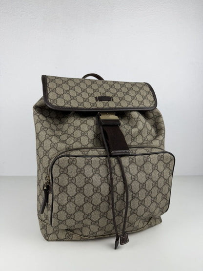 Gucci GG supreme canvas monogram backpack