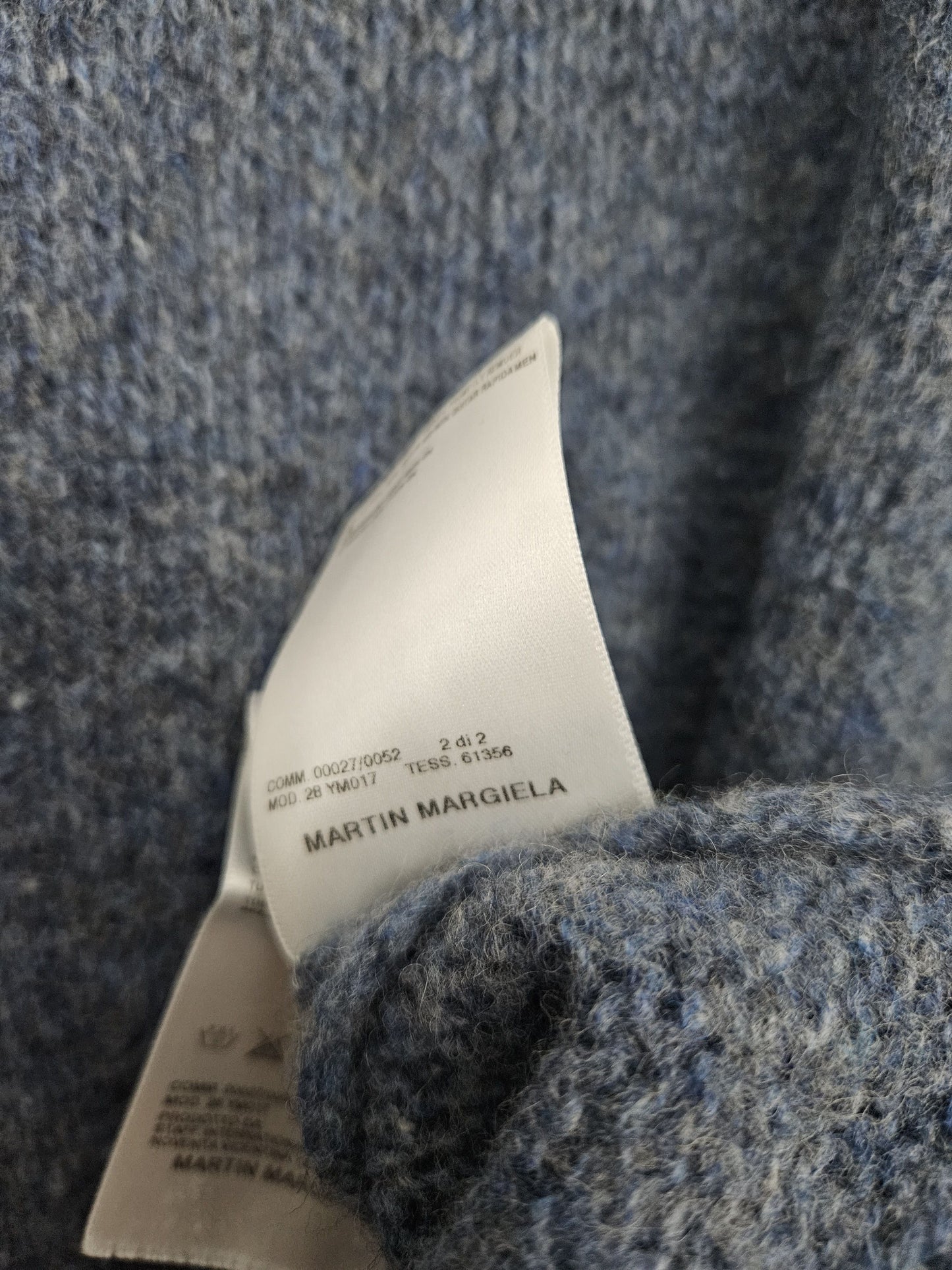 AW2005 Maison Martin Margiela 14 wool turtleneck sweater