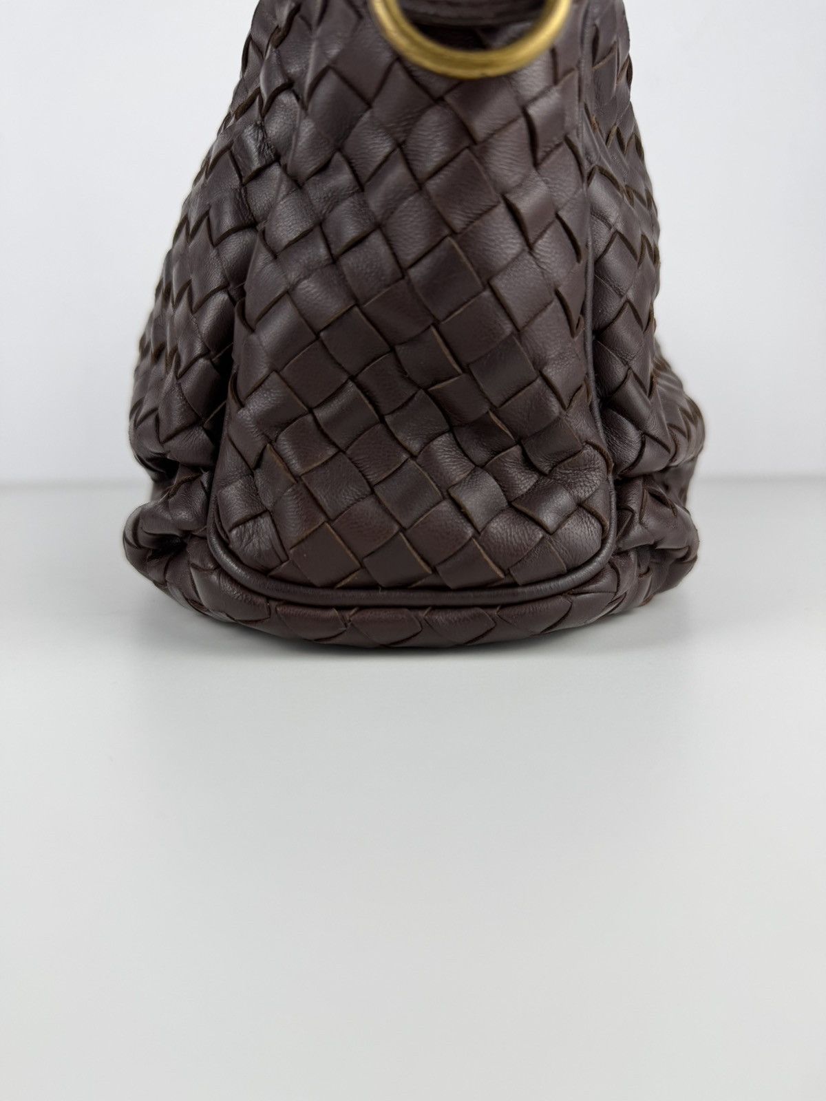 Bottega Veneta intrecciato leather shoulder/ crossbody bag