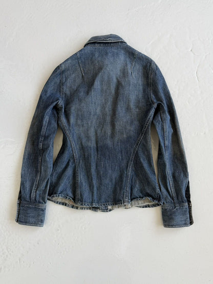 AW2001 Gucci Tom Ford era denim overshirt jacket