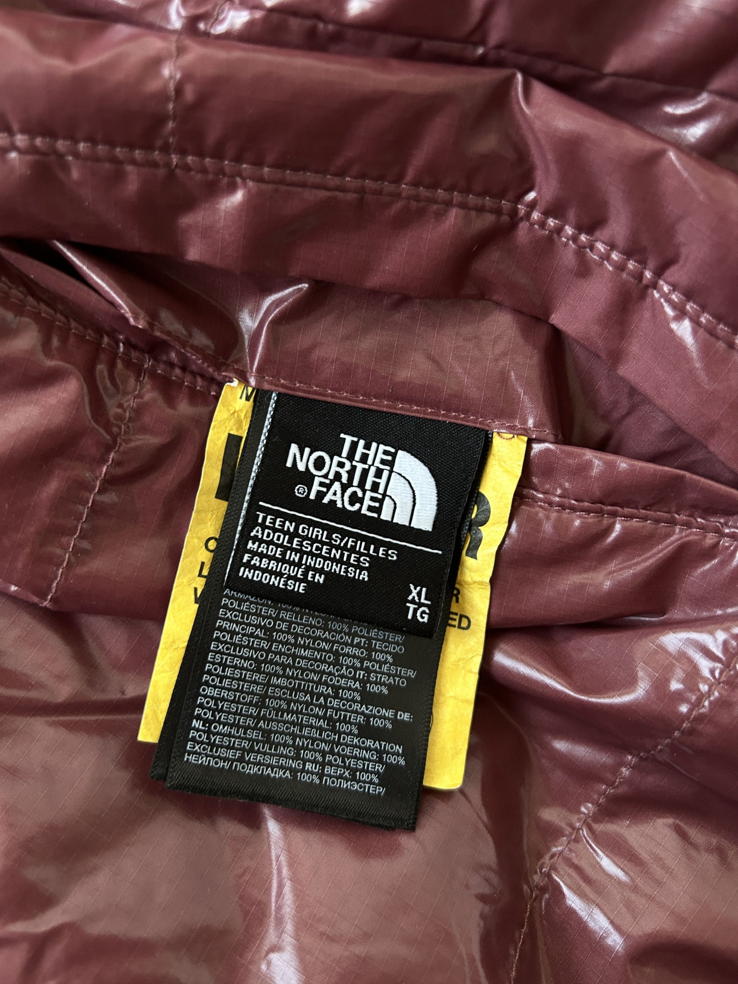 The north face reversible sherpa fleece jacket
