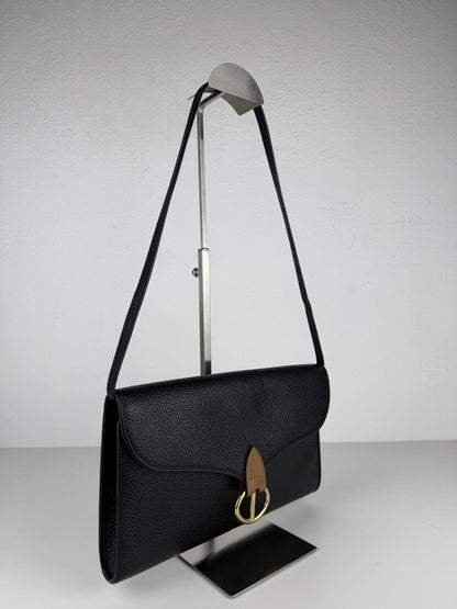 Vintage 80s Dior leather shoulder/ crossbody bag