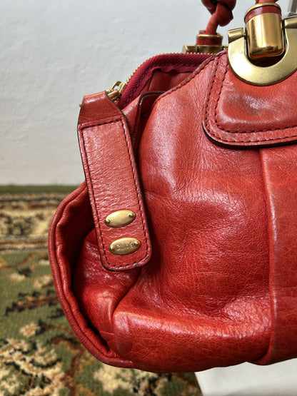 Chloe heloise leather handbag