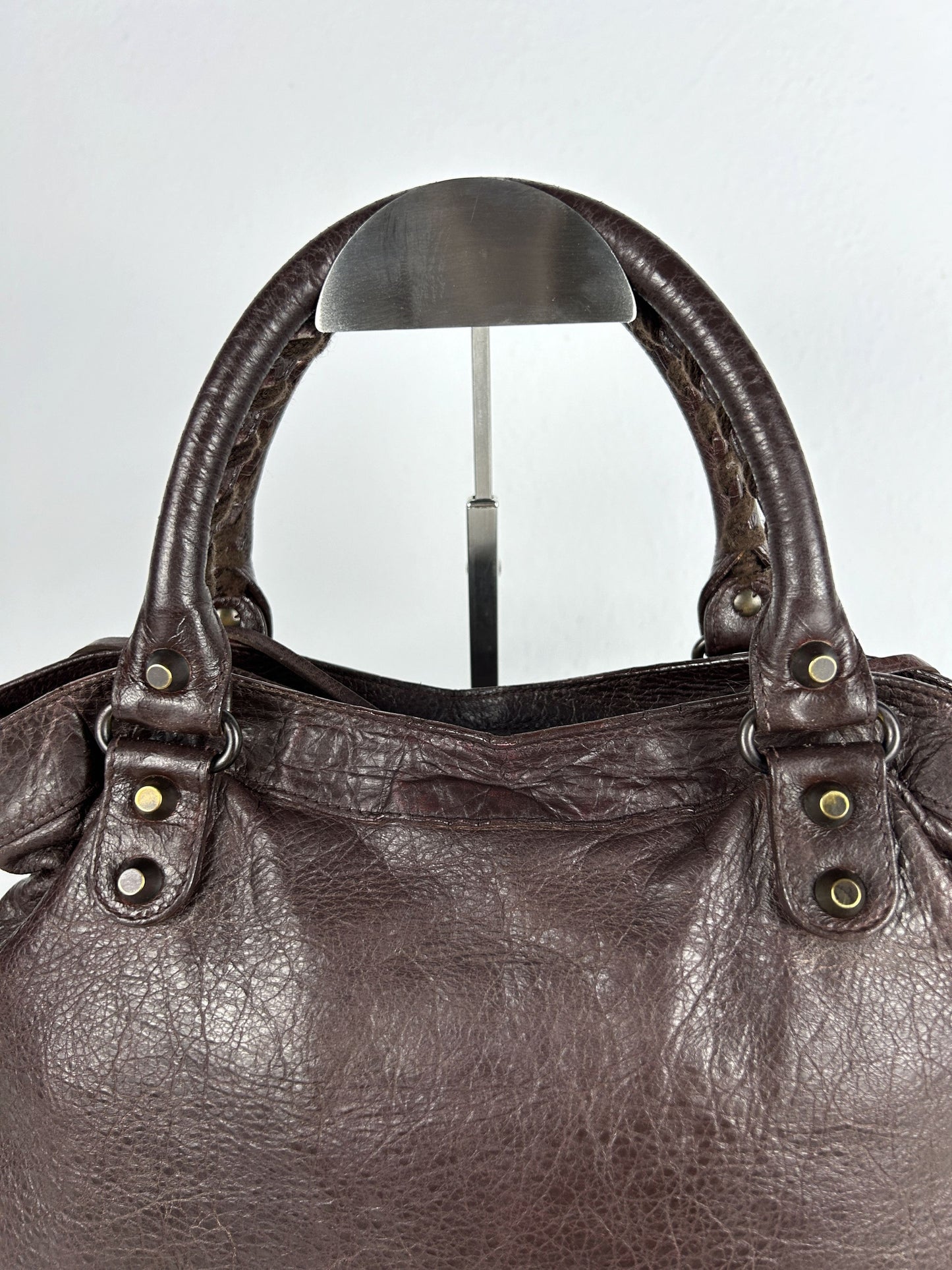 Balenciaga town bag in brown