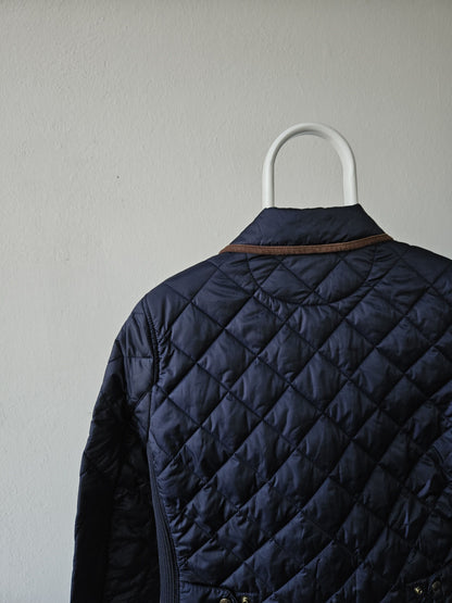 Ralph Lauren quilted embroidered logo jacket