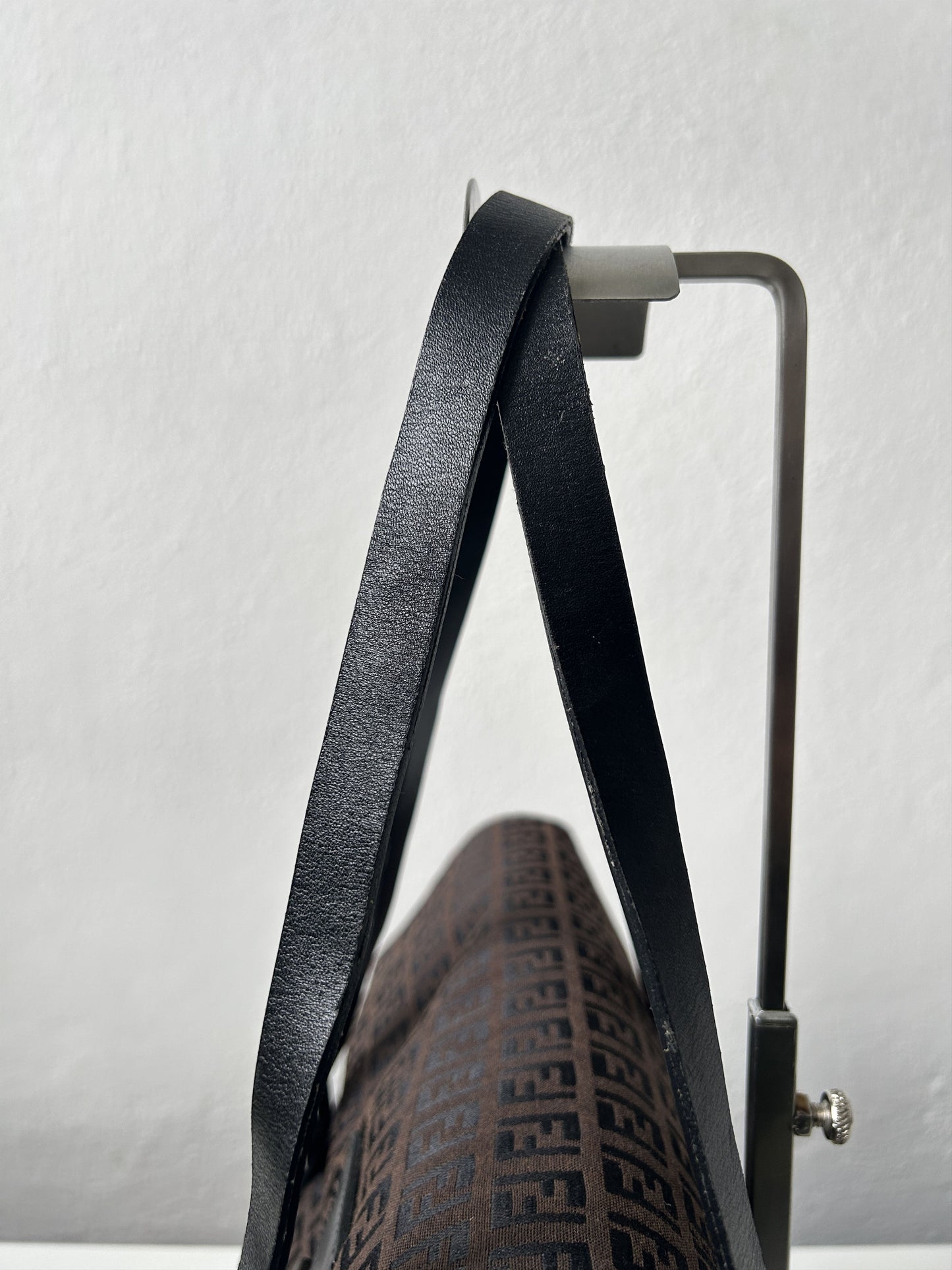 Fendi zucchino monogram canvas handbag