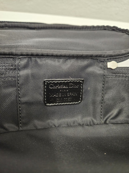 Y2k Dior trotter oblique monogram canvas toiletry bag/ pouch