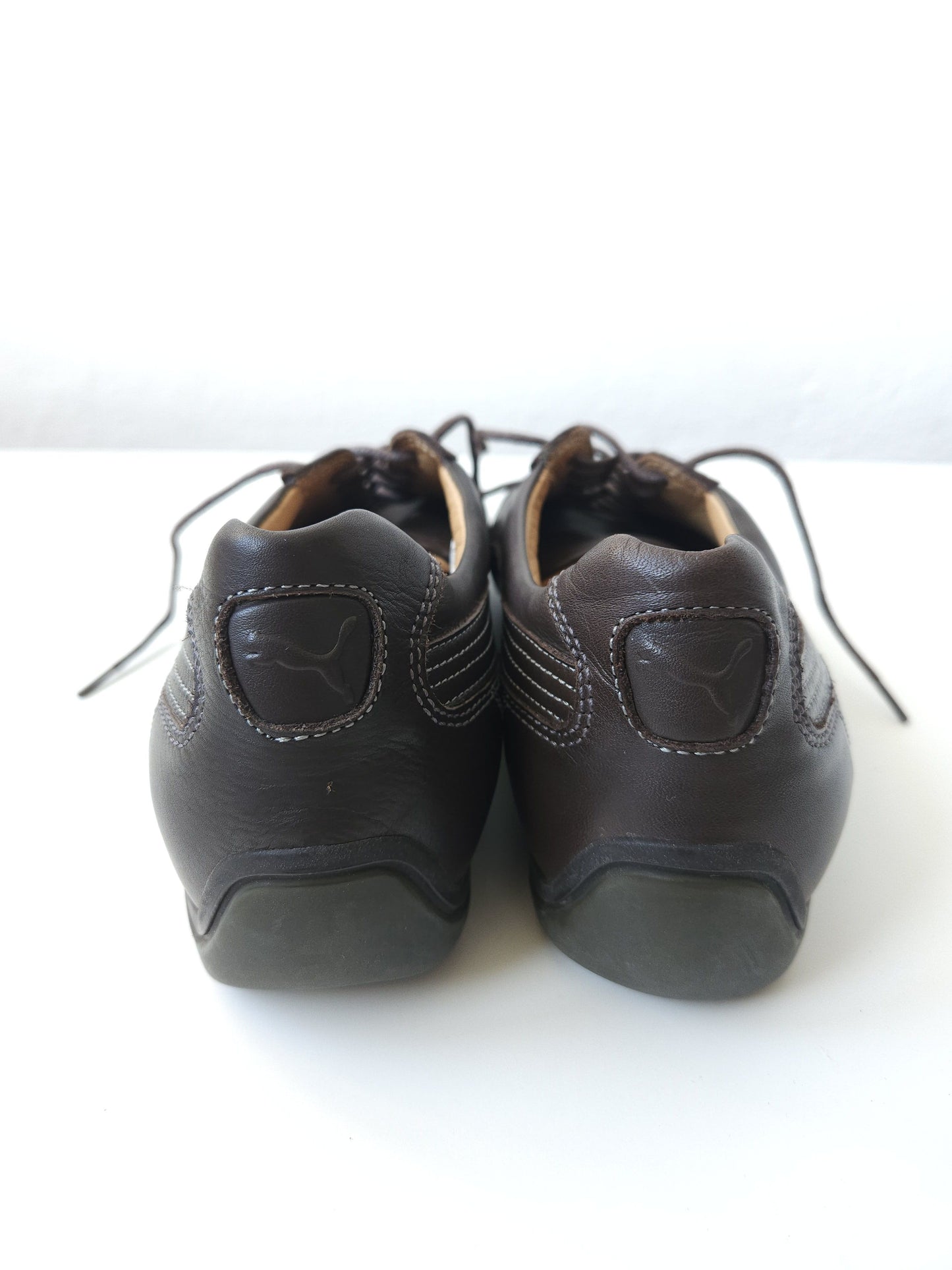 2010 Puma speed cat re-luxe cavallino in chocolate brown