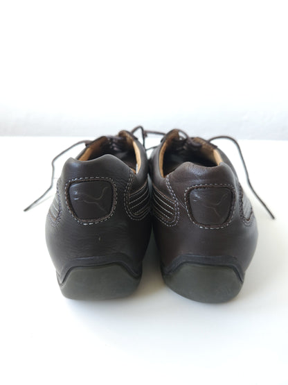 2010 Puma speed cat re-luxe cavallino in chocolate brown