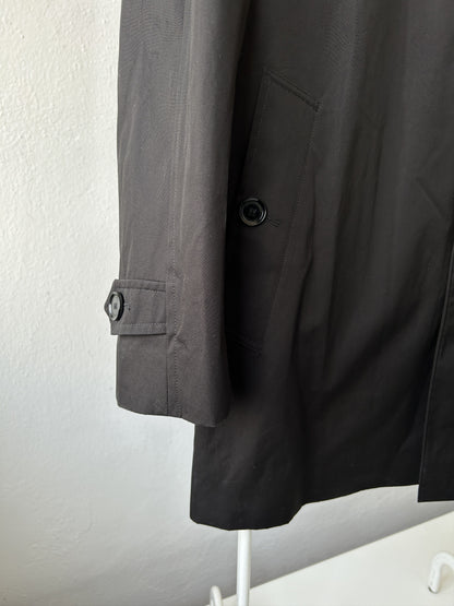 Burberry black trench coat