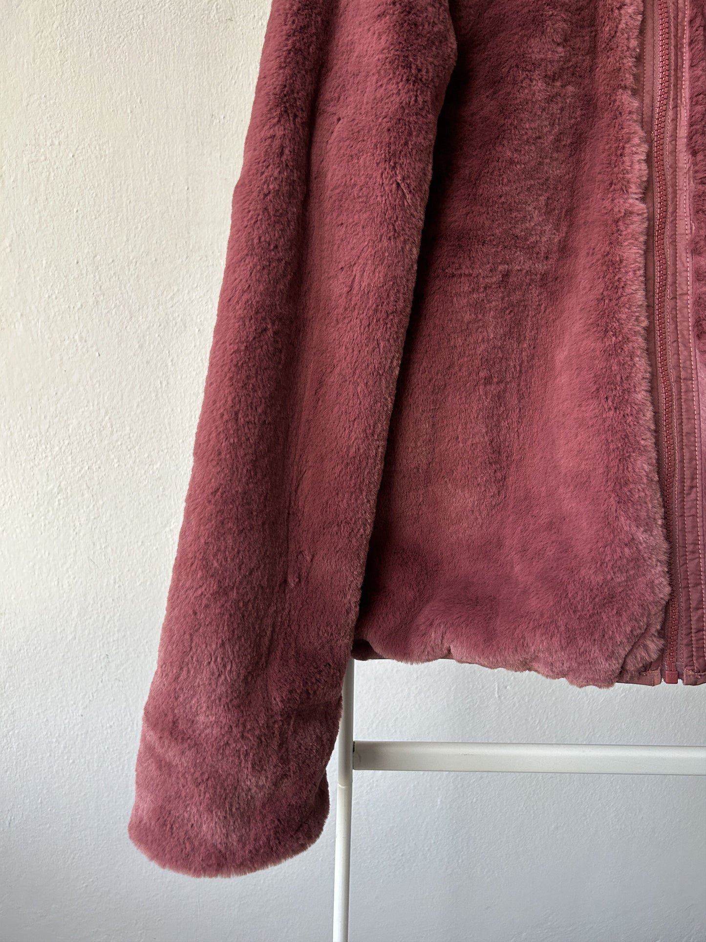 The north face reversible sherpa fleece jacket