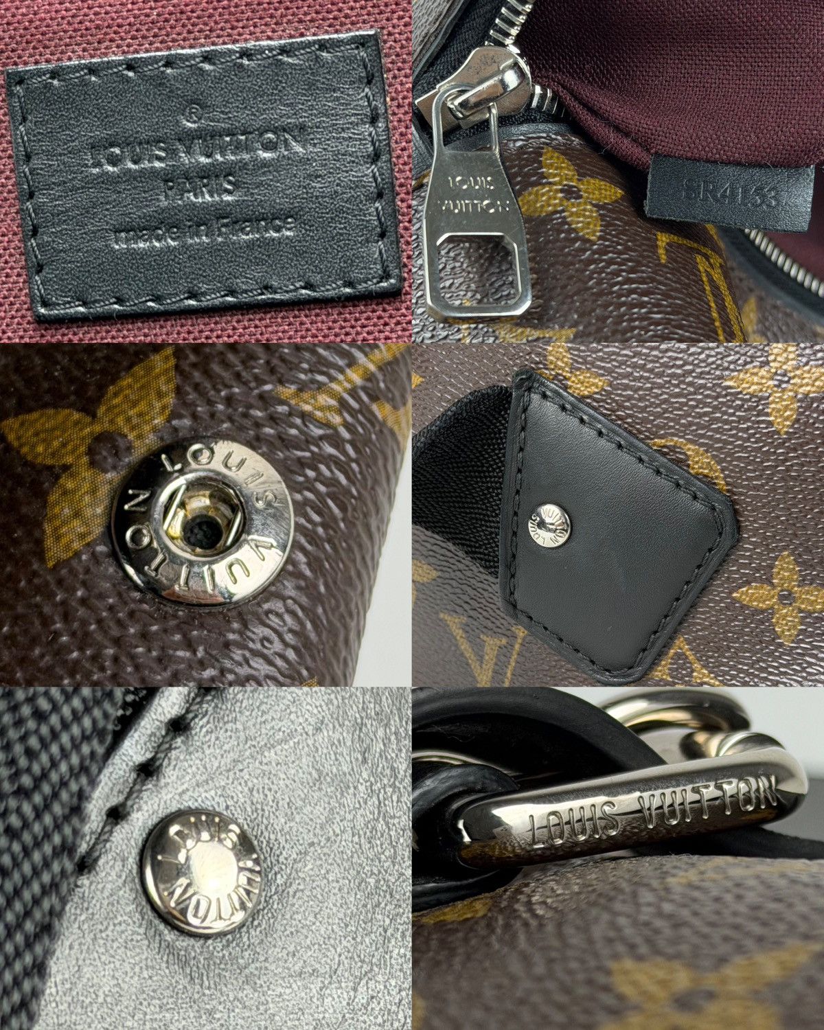 Louis Vuitton monogram Macassar Palk backpack