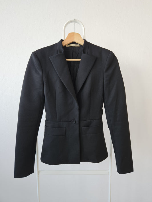2009 Balenciaga blazer with padded shoulders