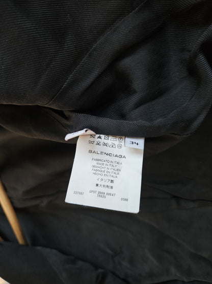 2009 Balenciaga blazer with padded shoulders
