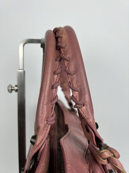 Balenciaga first bag in dusty pink
