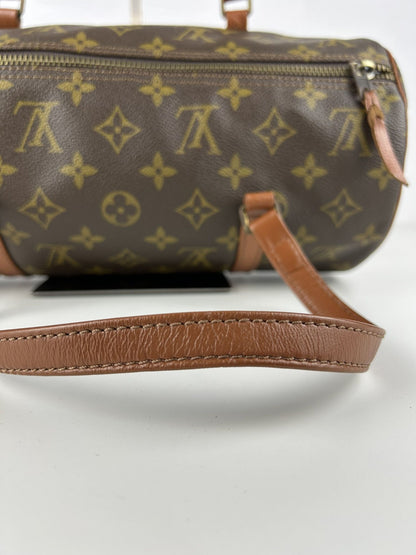 Louis Vuitton monogram papillon 30 mini boston bag