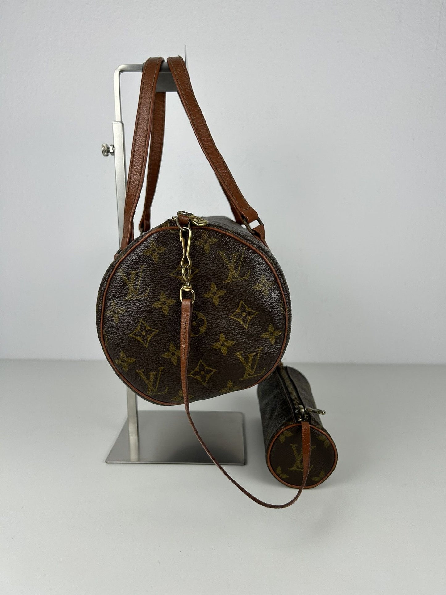 Louis Vuitton monogram papillon 30 mini boston bag