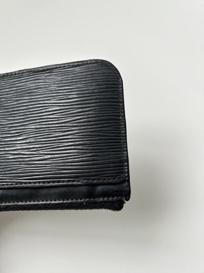 Vintage Louis Vuitton epi leather pochette cle large size