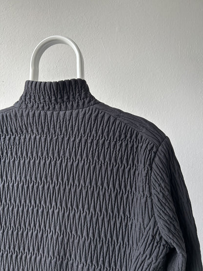 Archive AW2011 Prada pleated full zip sweatshirt