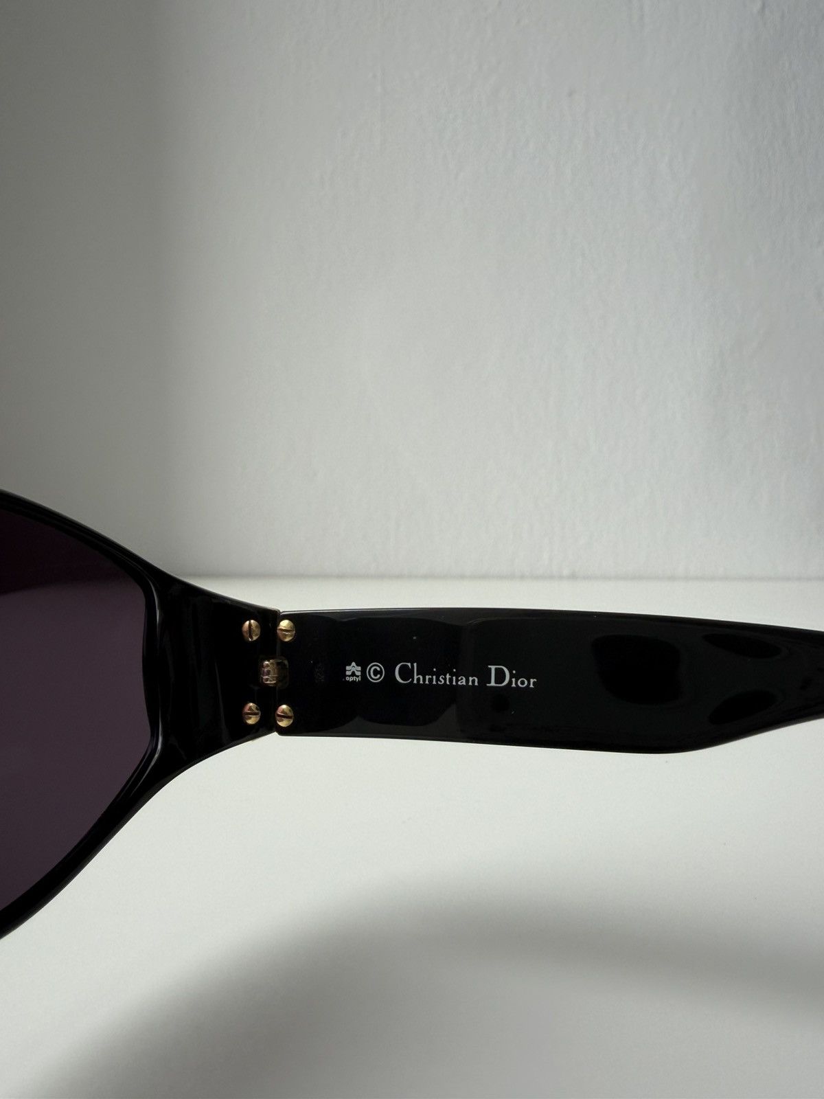 Vintage 80s Christian Dior 2021A big logo sunglasses