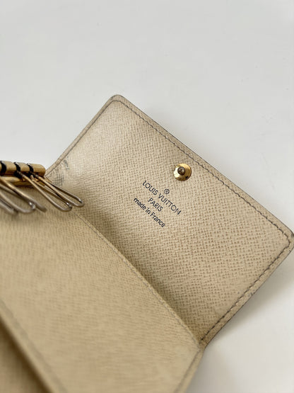 Louis Vuitton damier azur key holder